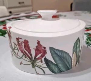 Villeroy & Boch Avarua Premium Bone Porzellan Deckeldose Zuckerdose Schmuckstück - Bild 1 von 5