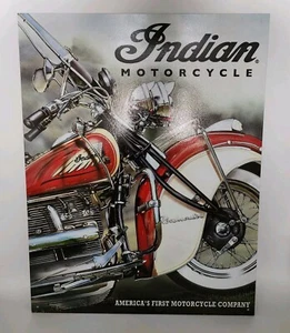 Indisches Motorrad Metallblechschild 16x12,5" #785 Made in USA - Bild 1 von 2