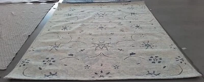 LIGHT BLUE / IVORY 8'-0" x 10'-0" Hole in Rug Reduced Price 1172767990 MLP506M-8 - Image 1 of 4