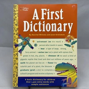 A First Dictionary Paperback Joan Greisman - Picture 1 of 7