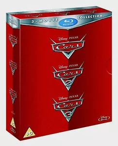 Cars 1 2 3 Blu-ray 3 Movie Collection One Two Three 1-3 (Disney) New Region B - Picture 1 of 1
