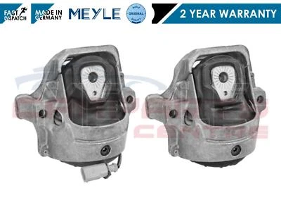 FOR AUDI A4 A5 Q5 2.0 TDI 2007-2017 LEFT RIGHT MEYLE GERMANY ENGINE MOUNT PAIR - Image 1 of 3