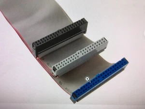 17" Ultra ATA/133 40-Pin 80-Wire UDMA PATA IDE Ribbon Cable - Afbeelding 1 van 4
