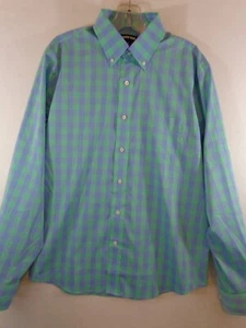 Camisa de vestir Lands' End manga larga para hombre mediana (15-15,5) nueva con etiquetas - Imagen 1 de 11