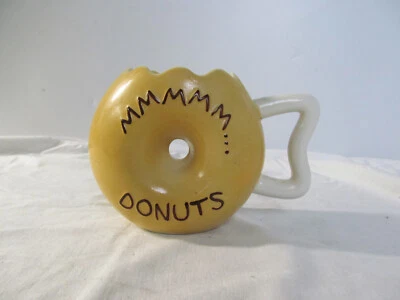 Vintage Big Mouth Inc.  MMMMM... Donuts  Dual Center Mug Chocolate Sprinkles - Image 1 of 4