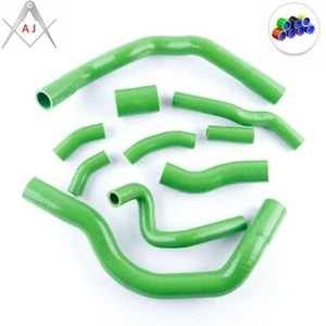 For 01-06 BMW MINI COOPER S R52 R53 Silicone Radiator Pipe Coolant Hose Green - Picture 1 of 11