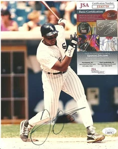 HOF Frank Thomas Signed Auto 8x10 Photo JSA COA Chicago White Sox - Picture 1 of 2
