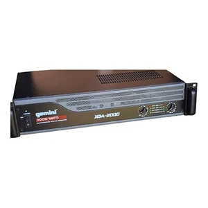 Equipo de audio profesional Gemini 2000WAmplificadores montables DJs sistemas de megafonía piezas o reparación - Imagen 1 de 11