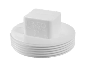 Enchufe macho PVC DWV 1-1/2, 2, 3 y 4 pulgadas. 10 piezas por lote - Imagen 1 de 12