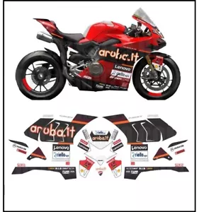 ADESIVI PANIGALE V4 R SBK 2022 WORLD CHAMPION KIT COMPATIBILE - Bild 1 von 1