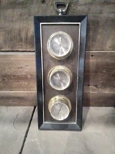 Springfield Weather Instrument Thermometer Barometer Humidity Meter Trio - Picture 1 of 6