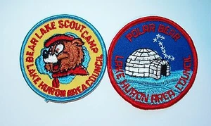 LOTTO BOY SCOUT BEAR LAKE S.C. PP LAGO HURON A.C. MICH - Foto 1 di 1