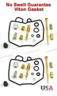 2 x KIT REPARACIÓN RECONSTRUCCIÓN CARBURADOR 78-79 CX500 CX500C CX500D-US Stock Foto 1 de 4