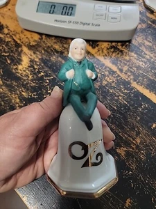 Vintage 1989 Wizard Of Oz  The Wizard Figurine Bell By Presents Mint Condition - Picture 1 of 6