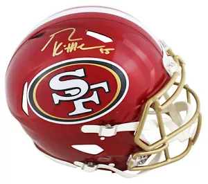 49ers George Kittle Signed Flash Full Size Speed Proline Helmet BAS Witnessed - Picture 1 of 3