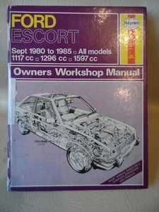 Haynes Handbuch für Ford Escort Sept 1980 bis 1985  - Bild 1 von 3