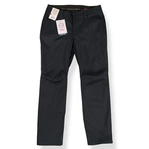 Wrangler Pants Women 12S (ACTUAL 32x28) Black ATG Slim Utility Hiking NWT - Picture 1 of 16