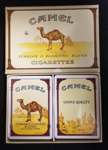 **NEW SEALED** Vintage Camel Cigarettes 2 Deck Playing Cards DOUBLE DECK