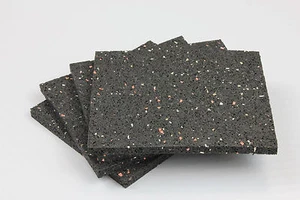 4 x Antirutschmatte Antirutschmatten Pad Antivibrationsmatte 110 x 130 x 8 mm - Bild 1 von 2