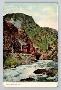Ogden UT-Utah, Ogden Canyon cartolina ricordo d'epoca - Foto 1 di 2