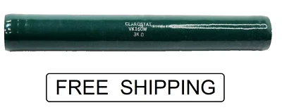(1x) 3K Ohm - 160W 175W 5% - Vitreous Enamel Wirewound Power Resistor - VK160W - Image 1 of 4