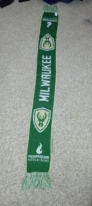 Milwaukee Bucks Winter Scarf SGA 56”x7” New - Picture 1 of 4