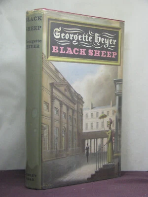 1st, Black Sheep by Georgette Heyer (1966,HB) from creator of Regency Romance — 第 1/3 张图片