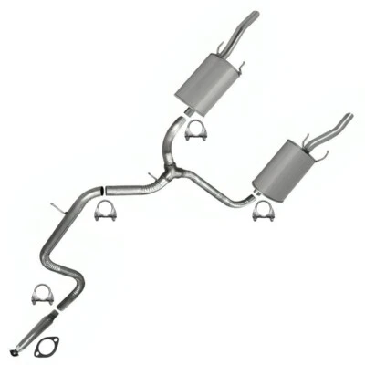 Stainless Steel Exhaust System Kit fits: 2006-2011 Chevrolet Impala 3.9L 5.3L - Image 1 of 4