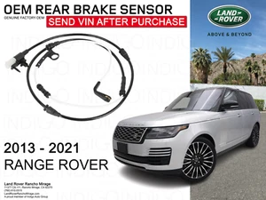 RANGE ROVER FACTORY OEM REAR BRAKE PAD SENSOR - VIN VERIFY - Picture 1 of 2