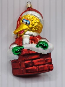 Kurt Adler Polonaise Glass Big Bird Sesame Street Vintage Ornament - Picture 1 of 5