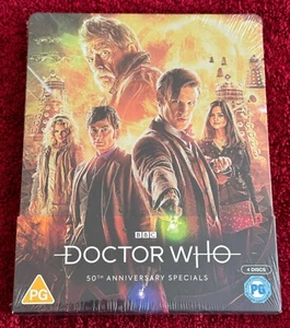 DOCTOR WHO 50th ANNIVERSARY SPECIALS STEELBOOK UK EDITION NEU & FABRIKVERSIEGELT - Bild 1 von 2
