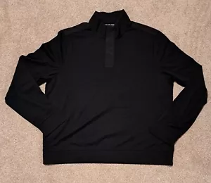 MENS MICHAEL KORS BLACK HALF ZIP SIZE 2XL EXTRA EXTRA LARGE BNWT RRP £180 - Picture 1 of 4