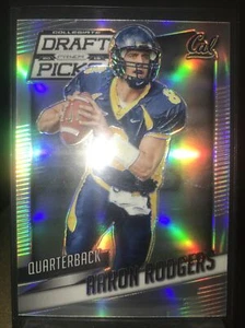 2015 collegiate draft picks Aaron Rodgers silver prism - Picture 1 of 2