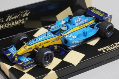 1:43 MINICHAMPS 400050006 Renault F1 Team R25 2005 #6 G. Fisichella model car - Image 1 of 4