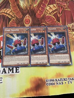 BLRR-EN053 x3 CARD TROOPER YUGIOH CARDS - Image 1 of 3