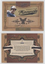 2008 Playoff Prime Cuts Icons /25 Rod Carew #18 HOF