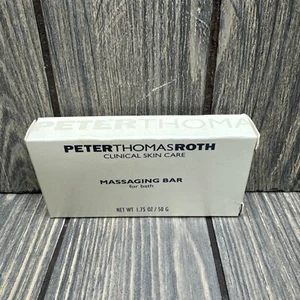 Vtg NEW Peter Thomas Roth Clinical Skin Care 1.23 oz Massaging Body Soap Bar - Picture 1 of 4