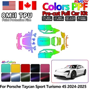 Precut PPF Paint Protection Film For Porsche Taycan Sport Turismo 4S 2024-2025 - Picture 1 of 17