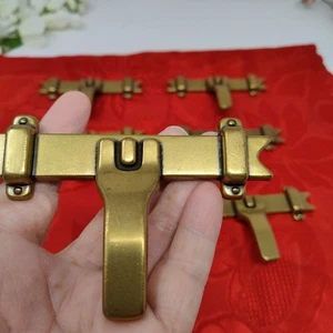 6X Vintage 1977 Amerock Country Manor Burnished Brass Drawer Pull 749 - Picture 1 of 7