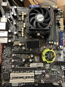 EVGA nForce 590 SLI 122-M2-NF59-TR AM2+ ATX Motherboard DDR2 AMD PARTS - Picture 1 of 10