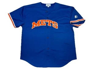 Vintage New York Mets Trikot Herren XL Blau Baseball Stater MLB Shirt - Bild 1 von 7