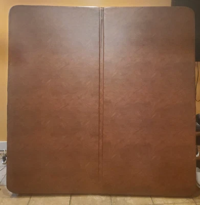 Tapa de cubierta superior para bañera de hidromasaje de 76 "x 76" resistente al agua resistente al sol Foto 1 de 3