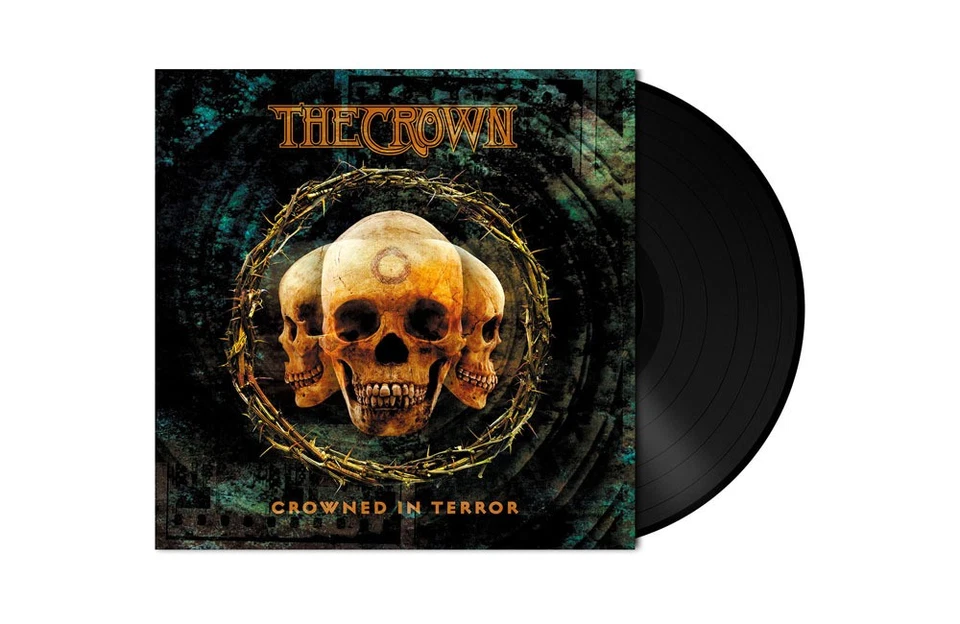 CROWN, THE - crowned in terror LP black - Bild 1 von 1
