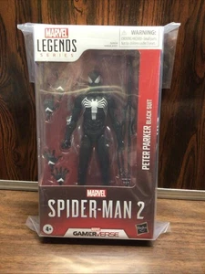 Marvel GamerVerse Spider-Man 2 Legends Symbiote 2025 traje negro 6" Hasbro sellado - Imagen 1 de 7