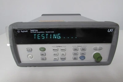 Keysight Agilent 34972A Data Acquisition Switch Unit w/ DMM - Image 1 of 4