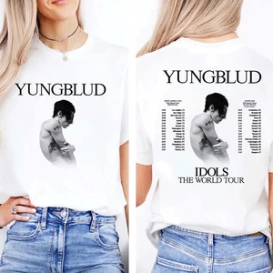 Yungblud Tour 2025, neues Album IDOLS Tour, Yungblud Merch, Rock Konzert T-Shirt - Bild 1 von 5