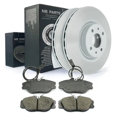 Plaquettes de Disque Frein Avant 284mm pour Lancia Delta I 2.0 HF Intégrale 1991 - Photo 1/2