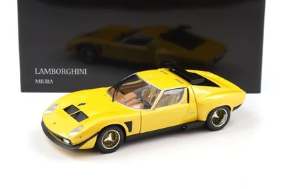 1:18 Kyosho Lamborghini Miura SVR Giallo Metallico/Nero 08319GY - Immagine 1 di 4
