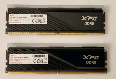 RAM DDR5 32 GB (2x16 GB) 5600 MHz ADATA XPG Lancer Blade RGB AX5U5600C4616G-BLABRBK Foto 1 de 3