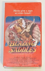 Blazing Saddles VHS New Sealed Mel Brooks Richard Pryor 1974 1991 - Picture 1 of 6